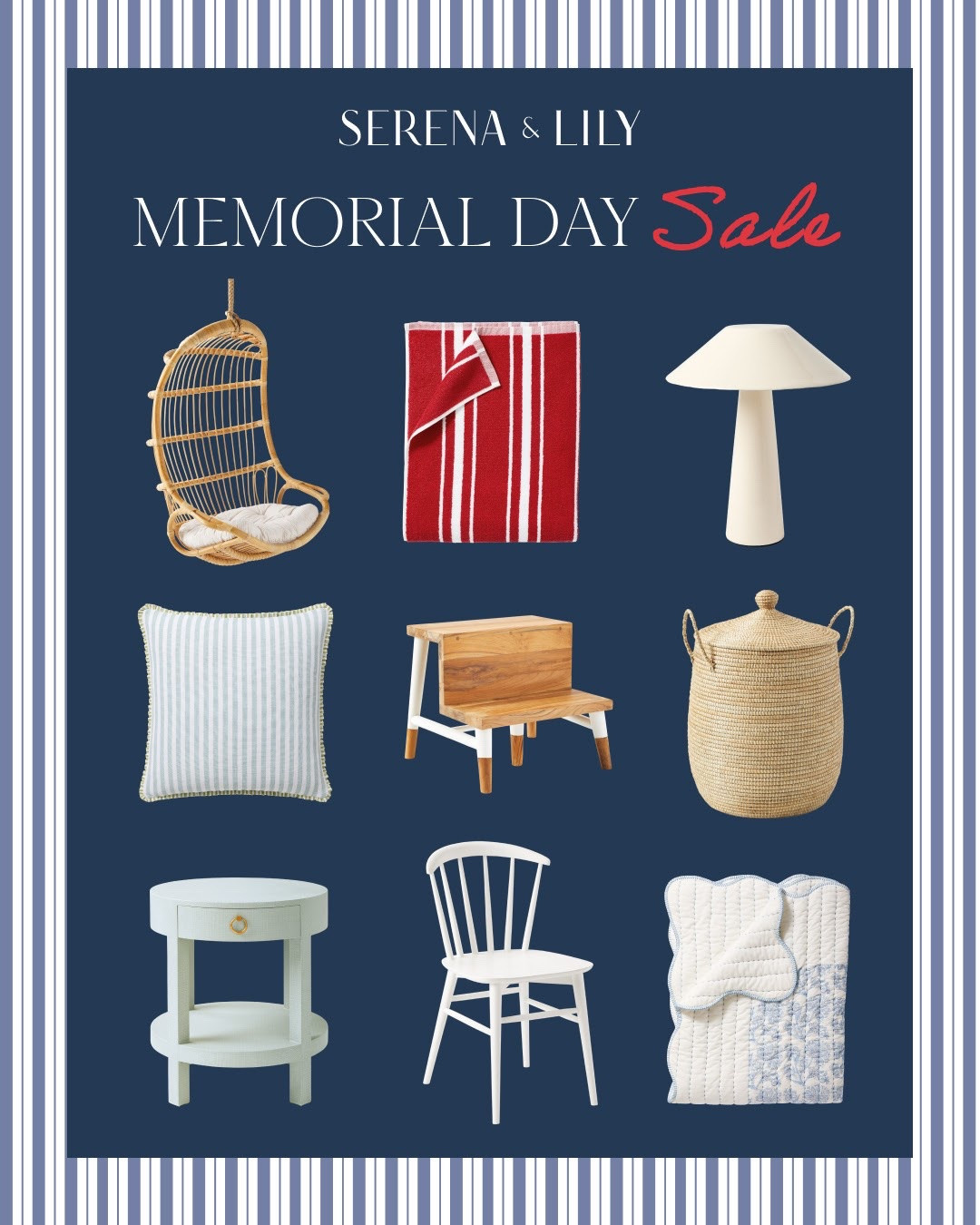 Serena and Lily Memorial Day sale faves.

#LTKHome
