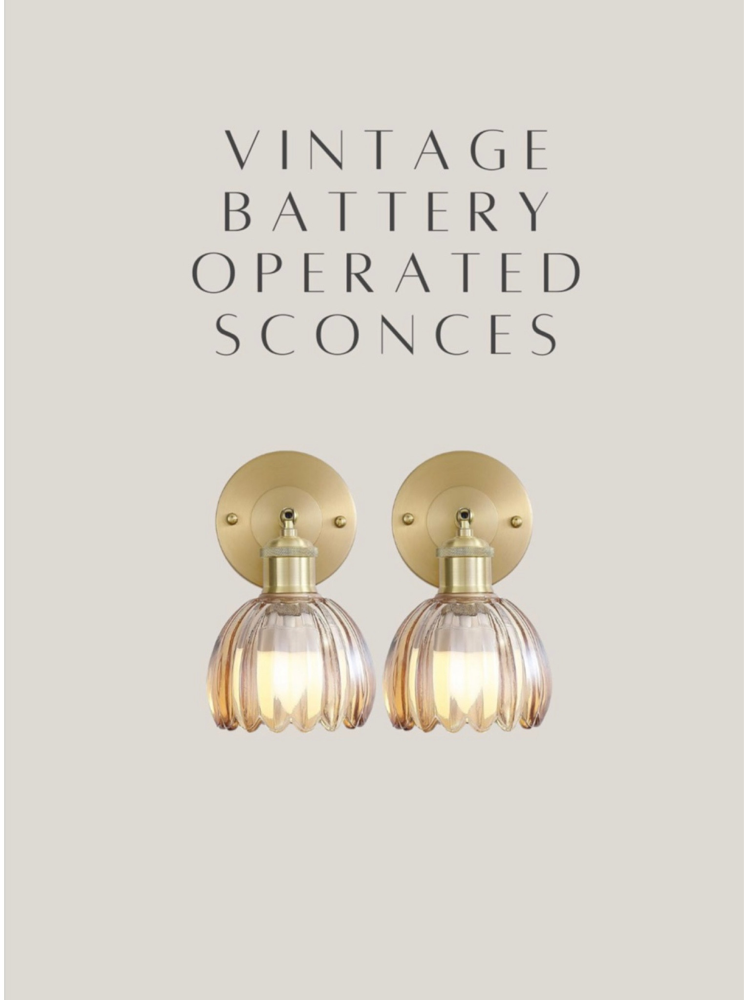 Vintage inspired Battery Operated Sconces! ❤️

#LTKfindsunder100 #LTKhome #LTKfindsunder50