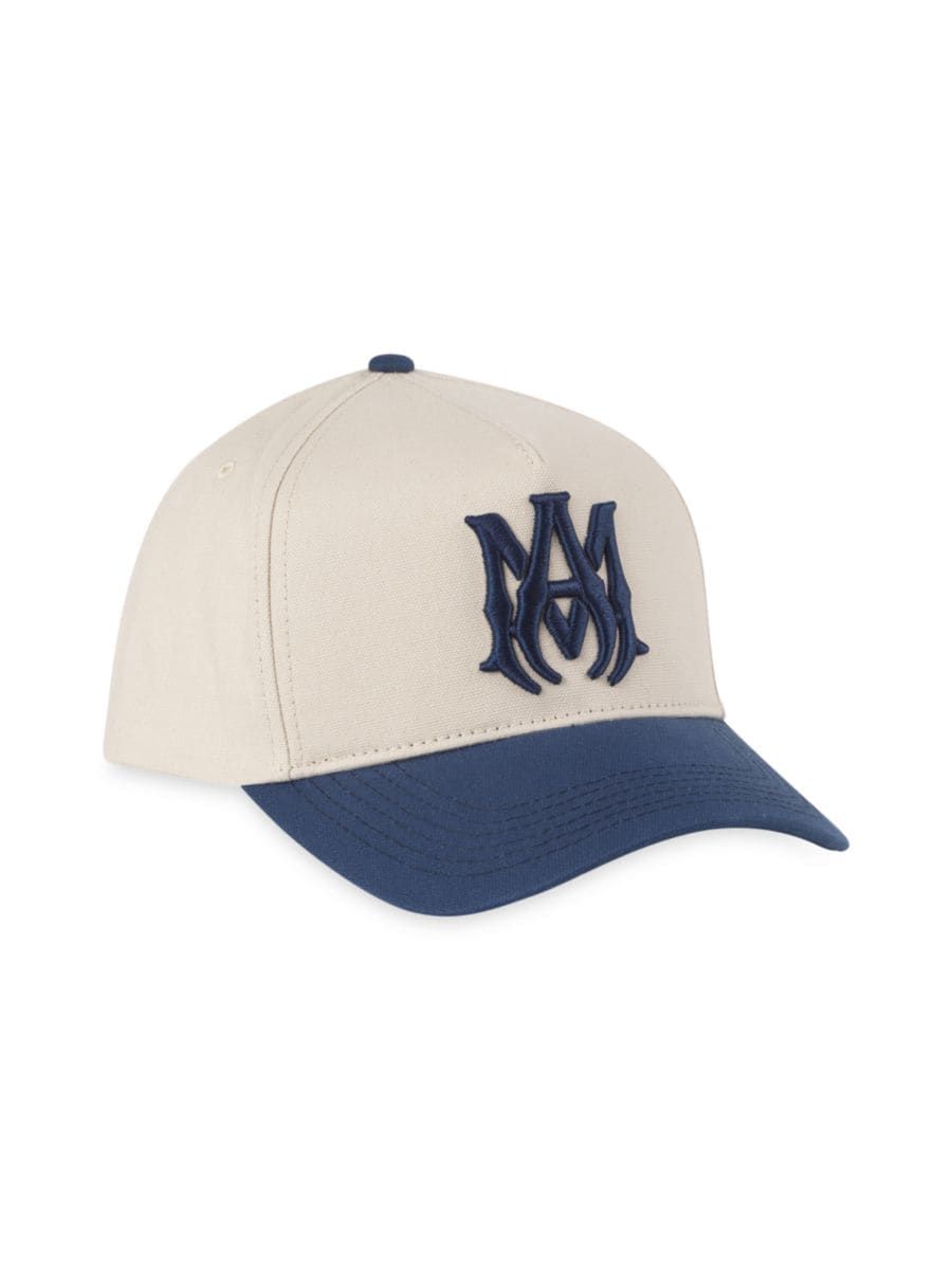 MA Two-Tone Embroidered Canvas Hat | Saks Fifth Avenue