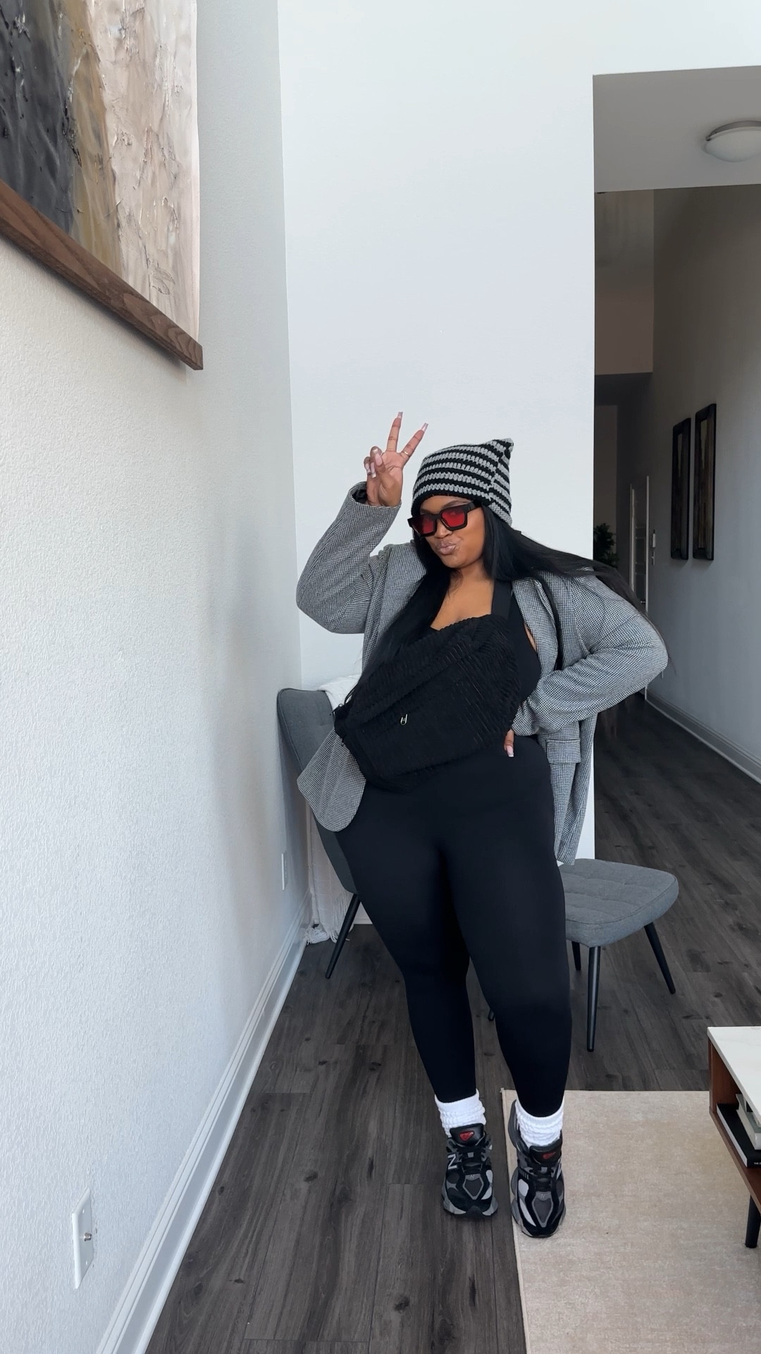 day 2/30 - kitten hat and fanny pack from TikTok shop - links on instagram + TikTok. 

#LTKSeasonal #LTKPlusSize #LTKStyleTip