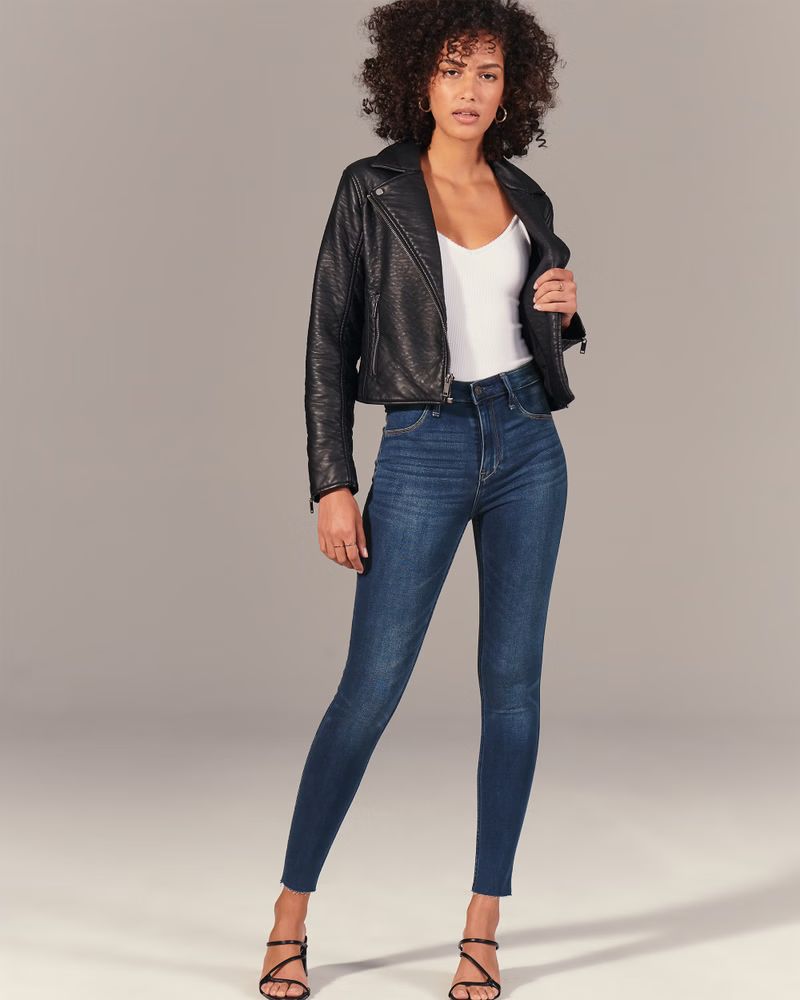 High Rise Jean Leggings | Abercrombie & Fitch (US)