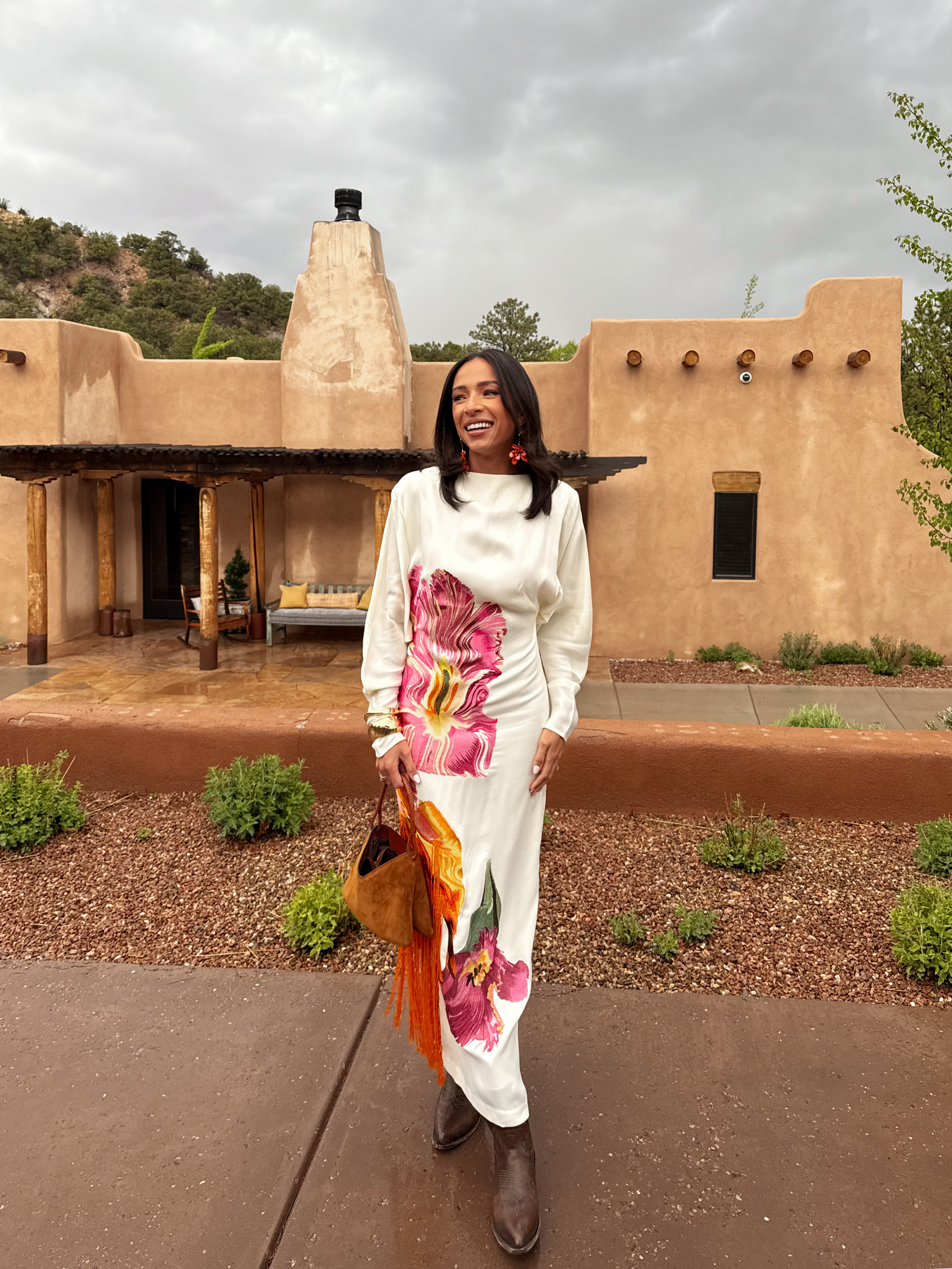 Loved this dress for a Fiesta themed dinner in Santa Fe! Has a gorgeous open back and beautiful embroidered details. I’m usually a size XS/S in dresses but this brand is euro sizing so I wear a 4. I think this would be perfect with a rattan bag and sandals for a beach vacation too!



Vacation dress
Vacation outfit 

#LTKStyleTip #LTKTravel #LTKParties