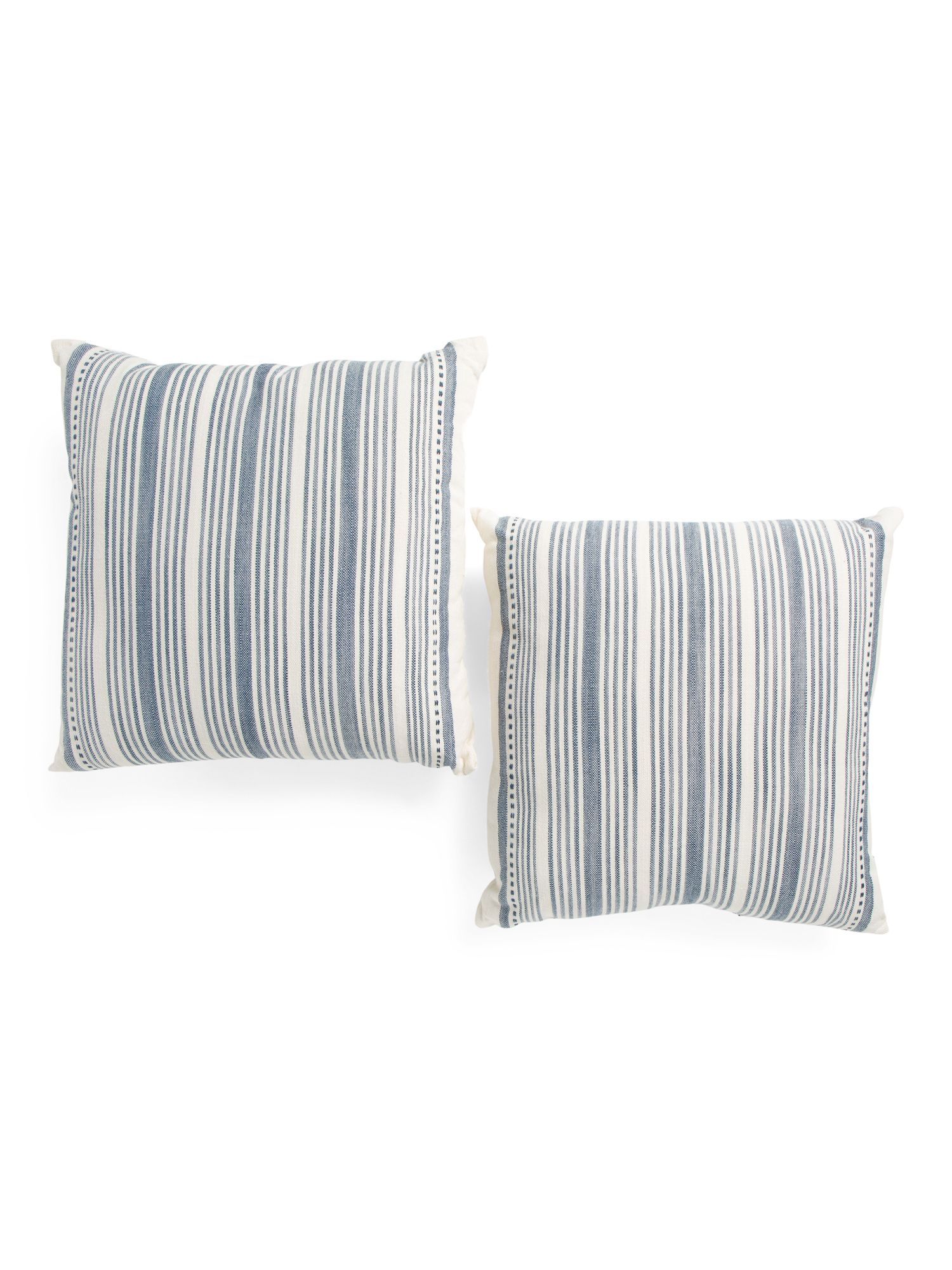 18x18 2pk Indoor Outdoor Striped Pillow Set | TJ Maxx