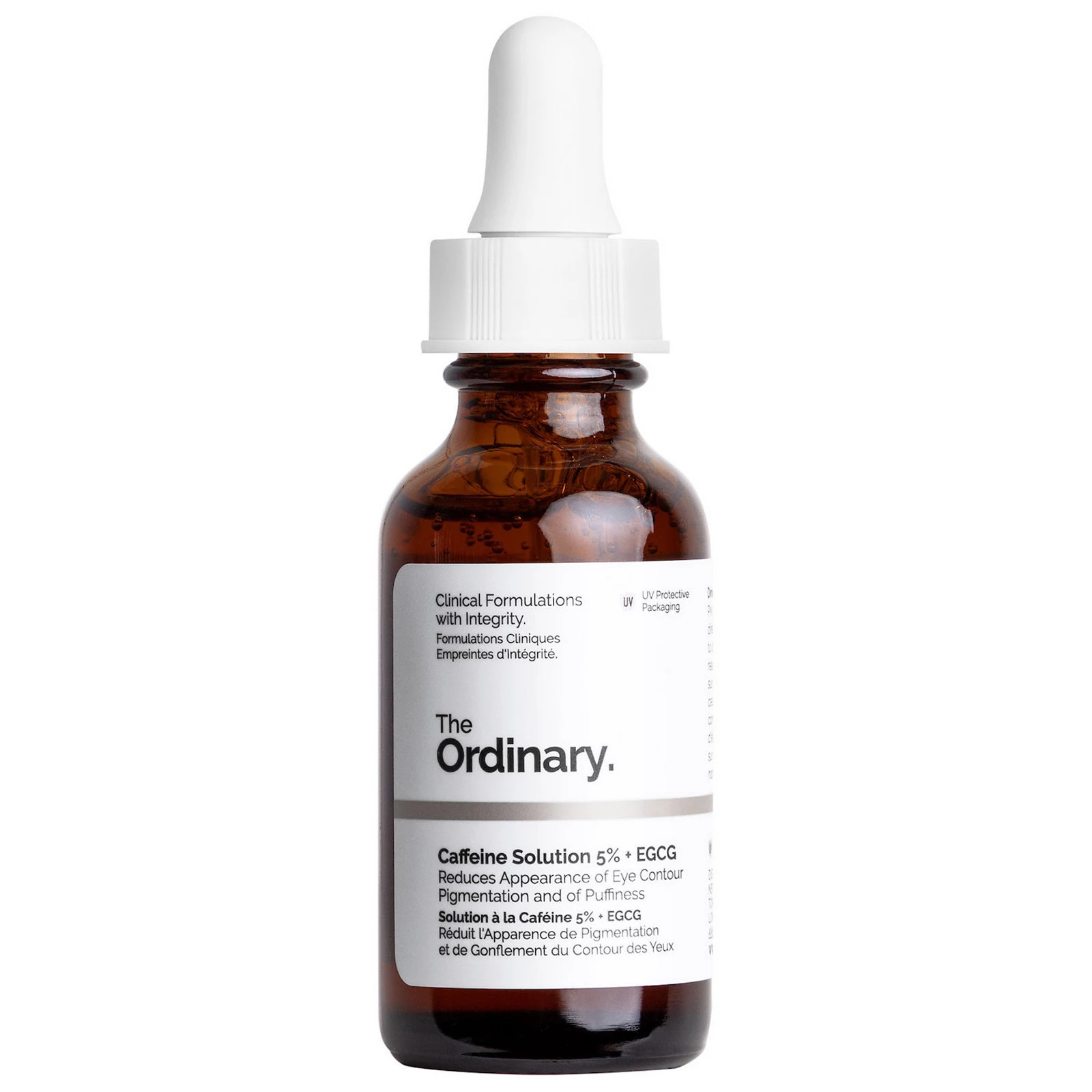 The Ordinary Caffeine Solution 5% + EGCG Depuffing Eye Serum for Dark Circles, Size: 1 Oz, None | Kohl's