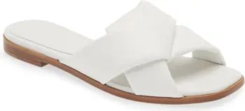 FERRAGAMO Alrai Origami Knot Slide Sandal (Women) | Nordstrom | Nordstrom