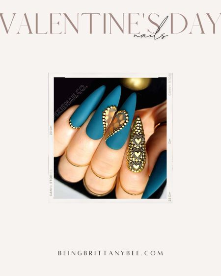 Valentine’s Day press on nails. Get them in time for Valentine Day! 
#BeingBrittanyBee

#LTKunder100 #LTKSeasonal #LTKbeauty