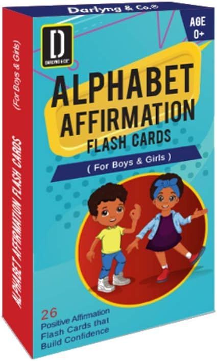 Darlyng & Co.'s Modern Alphabet Affirmation Flash Cards for Kids ABC Flash Cards (ABC Affirmation... | Amazon (US)