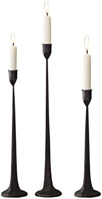 Iron Taper Candle Holder - Decorative Candle Stand - Candlestick Holder for Wedding, Dinning, Par... | Amazon (US)
