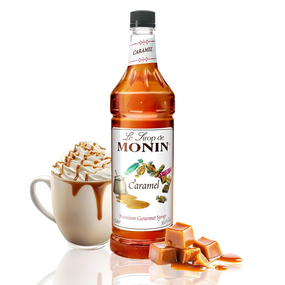 Monin - Caramel Syrup, Rich and Buttery, Great for Desserts, Coffee, and Cocktails, Gluten-Free, ... | Amazon (US)