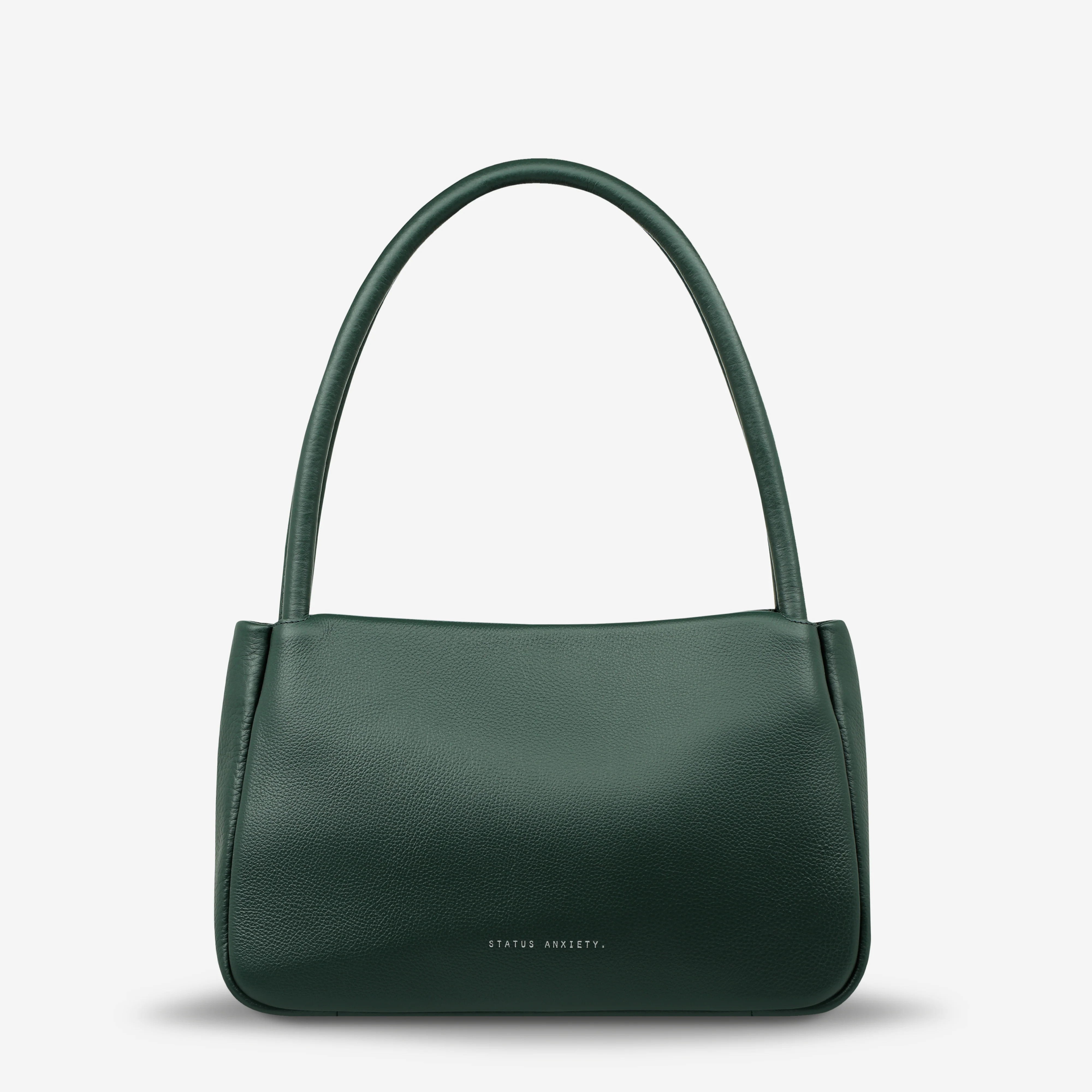Light Of Day Women's Green Leather Handbag | Status Anxiety® | Status Anxiety 