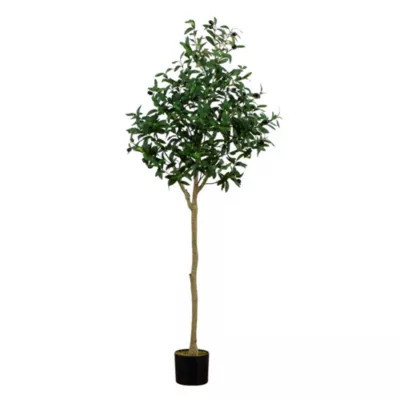 Nearly Natural 5ft. Artificial Olive Tree, Green | Belk