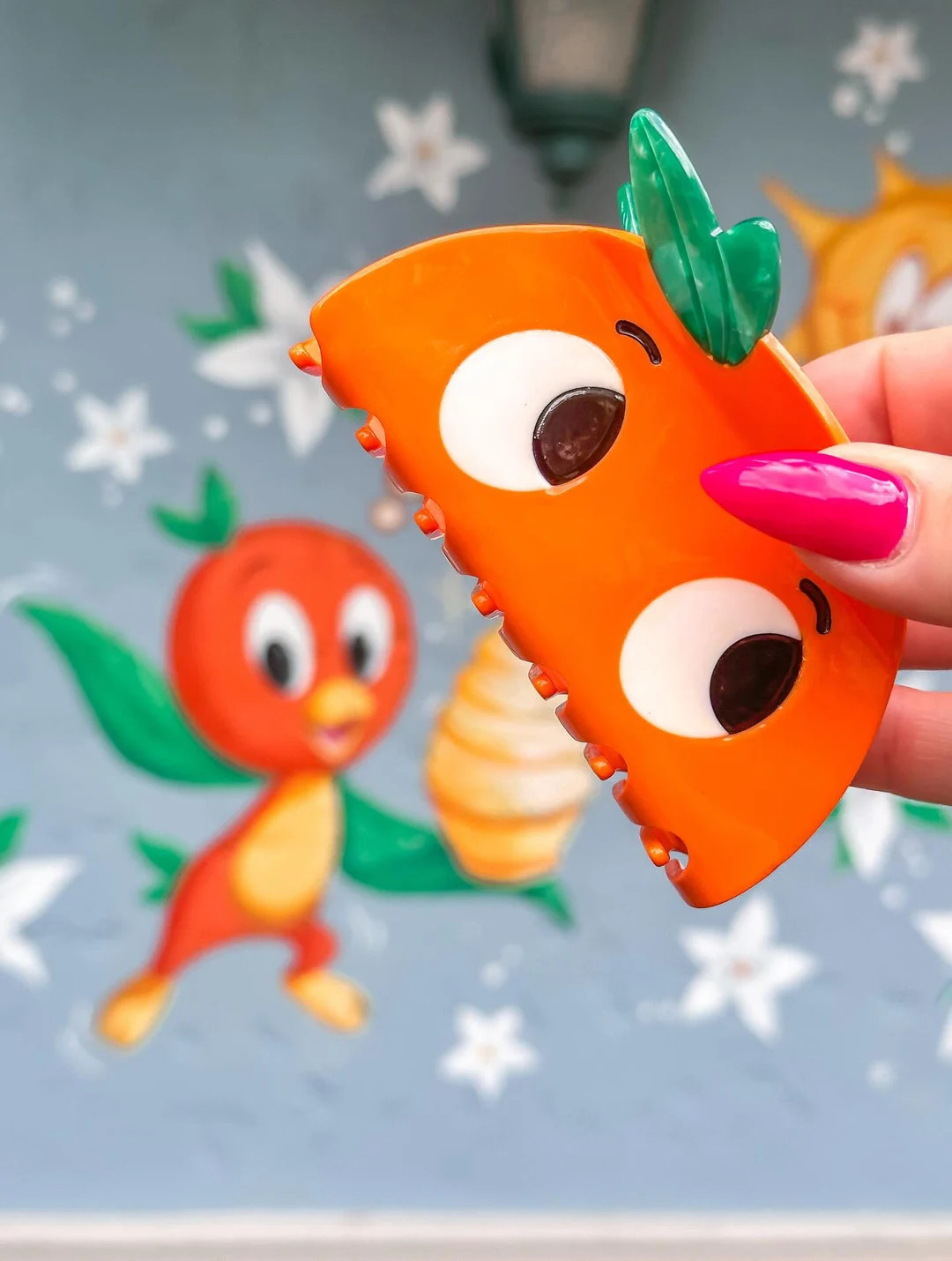 Orange Bird Inspired Hair Clip - Etsy | Etsy (US)