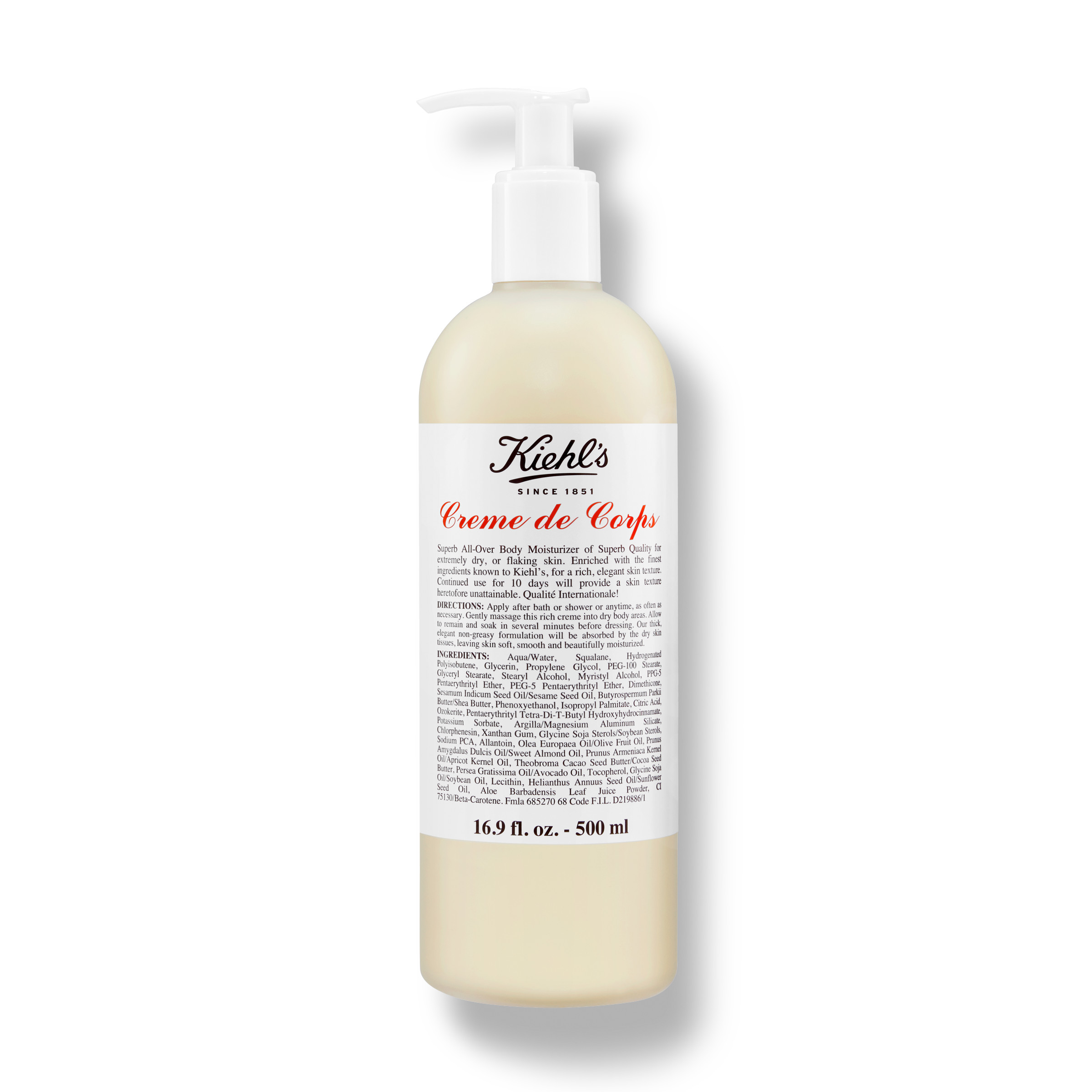 Creme de Corps | Refillable Lotion with Cocoa Butter | Kiehl’s | Kiehl's
