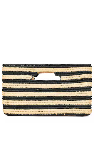 Selah Clutch in Natural & Black | Revolve Clothing (Global)