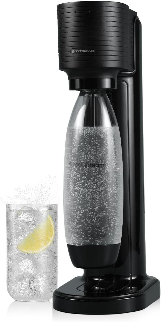 SodaStream Gaia Sparkling Water Maker, Black | Amazon (US)