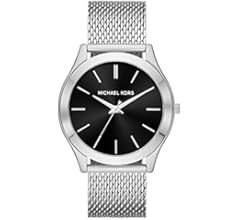 Michael Kors Oversized Slim Runway Men's Watch, Stainless Steel Watch for Men | Amazon (US)