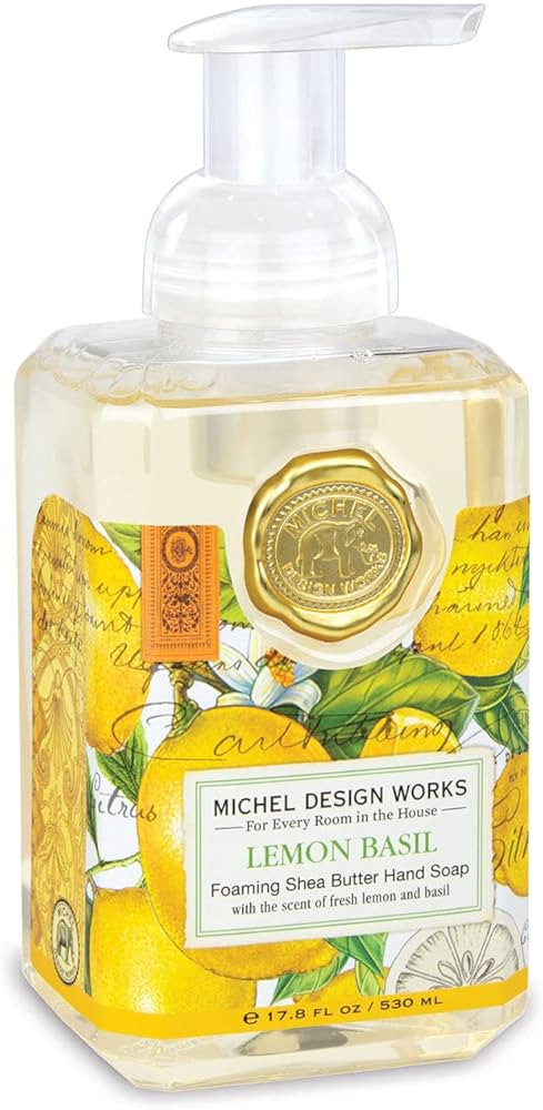 Michel Design Works Foaming Hand Soap, Lemon Basil | Amazon (US)