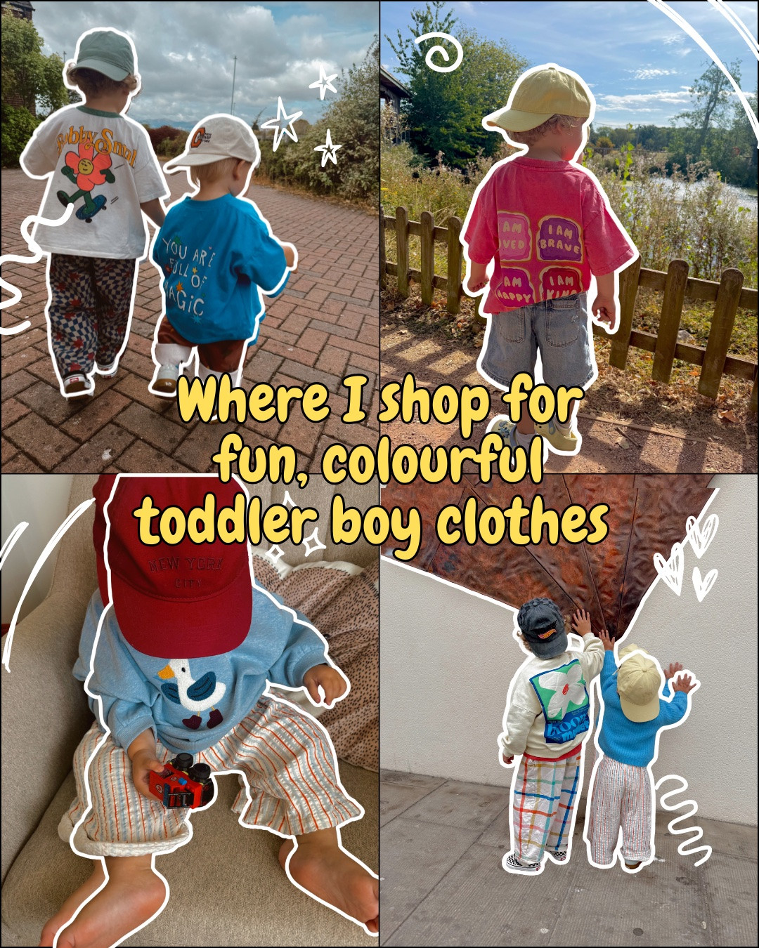 A run down of my go to highstreet stores when it comes to shopping and styling fun colourful clothes for my toddler boys #toddlerclothes #toddlerfashion #toddlerstyle #toddlerootd #boyclothes #toddlerboyclothes #boymom

#LTKbaby #LTKkids