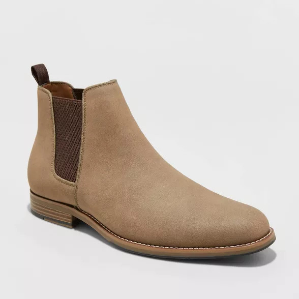 Men's Ashford Chelsea Boots - Goodfellow & Co™ Tan | Target