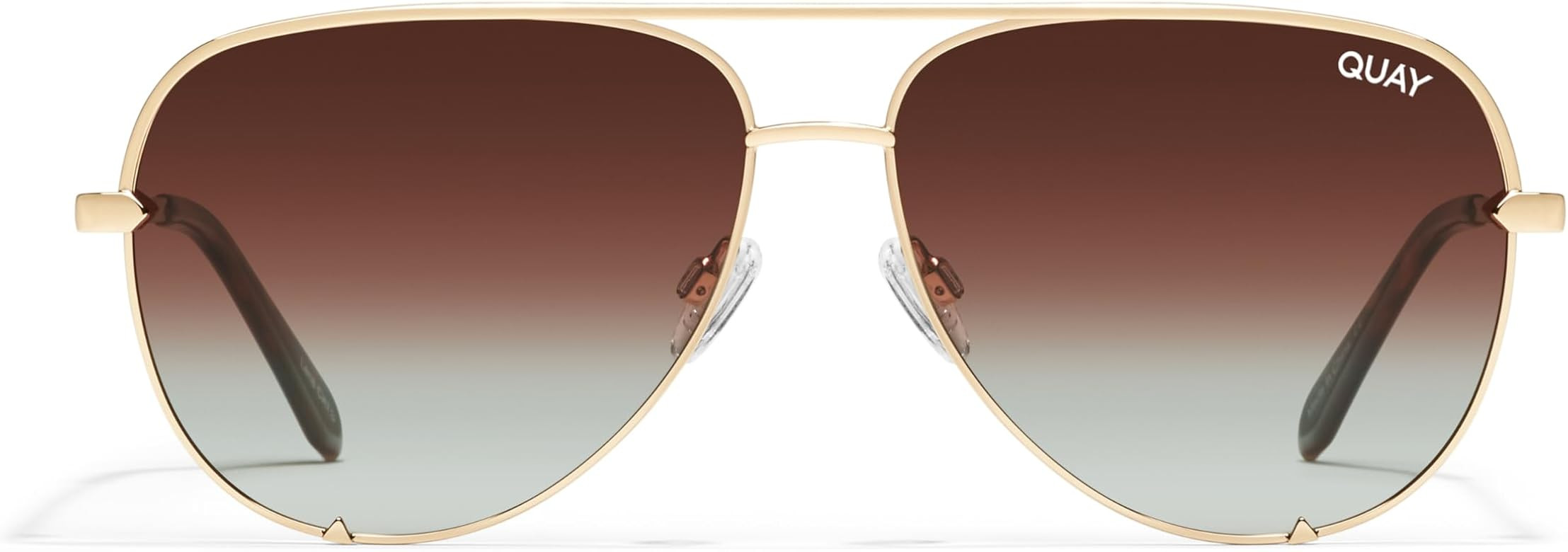 Quay - Sunglasses for Men & Women, Polarized Aviator Lenses with UV Protection, Oversized Sunglas... | Amazon (US)