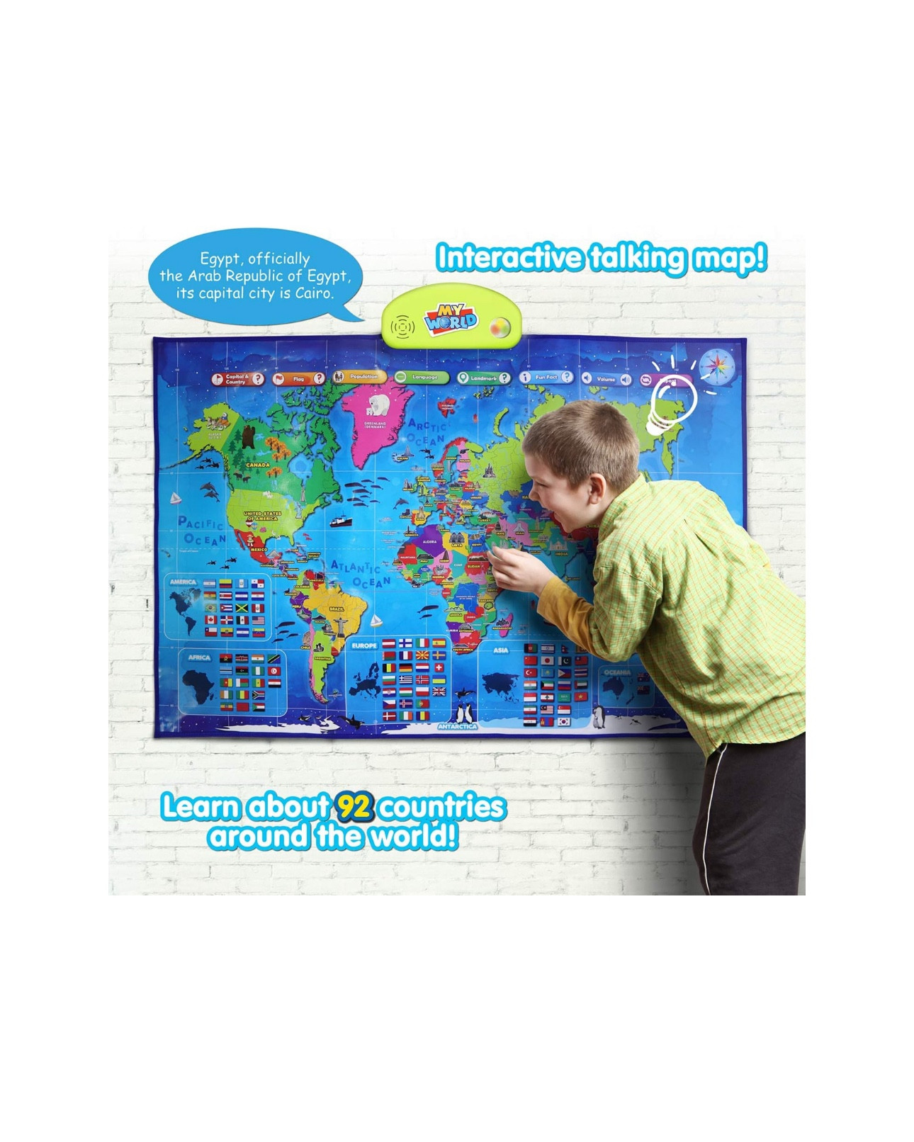 We’ve had this map on our wall for years and the kids still love to play with it! It’s helped them learn lots of facts about various countries and their flags! Add it to your kids Christmas and Birthday wish lists for a practical gift idea!

#LTKFindsUnder100 #LTKFamily #LTKKids