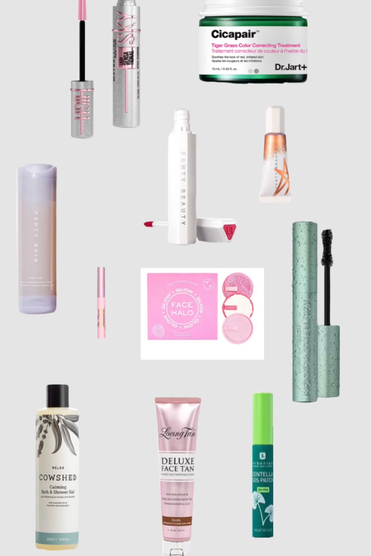 £10 Tuesday!! My top picks, may do this weekly as I fear it’s going to be my new obsession xx

fenty, too faced, face halo, loving tan, Erborian, cowshed, fenty skin, maybelline sky high 

#LTKgiftguide #LTKmakeup #LTKbeauty