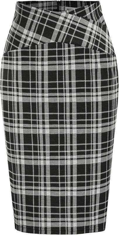 GRACE KARIN Women's Skirts Dressy Casual Slim Fit Business Office Pencil Skirts Wear to Work | Amazon (US)