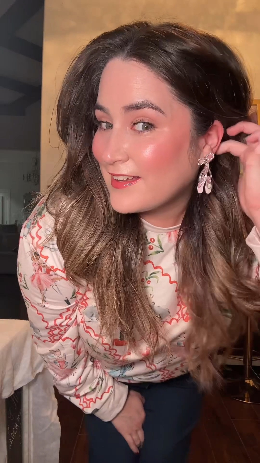 Wishing I could see the nutcracker, but I literally cannot be pulled out of bed after this week 😅 December is not for the weak 🥲 #ootd #nutcracker #teacheroutfit #midsize 

#LTKmomlife #LTKMidsize #LTKHoliday