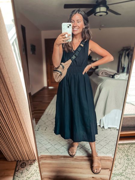 Wearing size small in black in the dress and my true size in my shoes. They are the oily dune nubuck color and so comfy!

#LTKShoeCrush #LTKStyleTip #LTKSeasonal