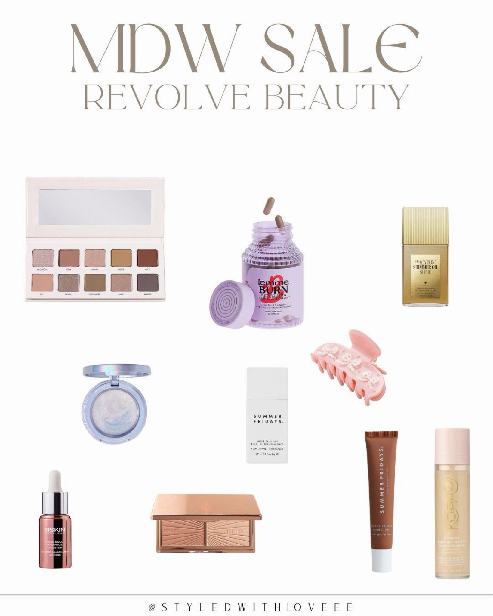 A few beauty favs on sale for MDW ✨
From summer glow essentials to cult-fave formulas I keep reaching for.
I swear by a few of these (👀 looking at you, body oil + hair mask).

#LTKselfcare #LTKSwim #LTKBeauty