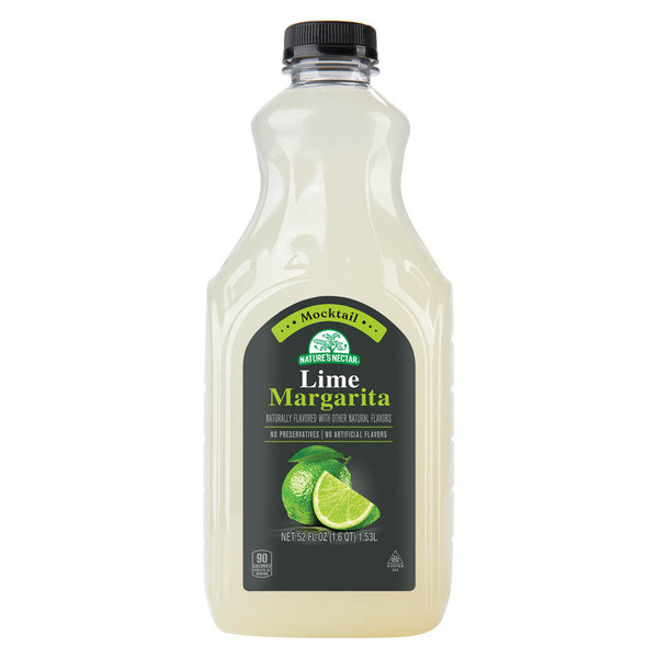 Nature's Nectar Lime Margarita Moctail Mixer | Instacart