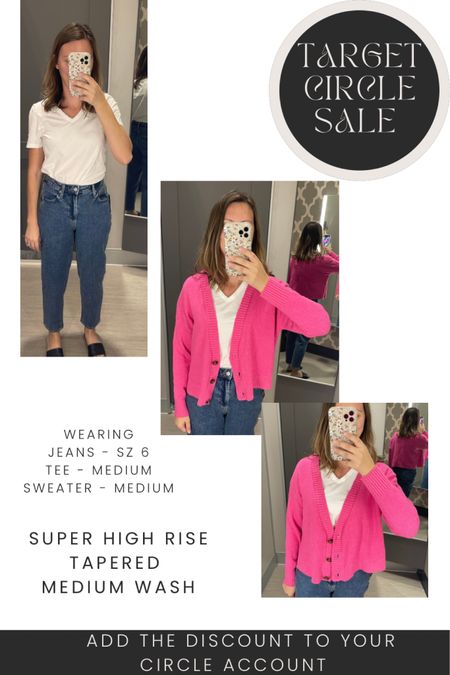 I added this hot pink cropped sweater to the jeans and tee and I love this look! Perfect for running errands in the fall 
#sweaterweather #sweater #hotpink #jeans #target #sale #targetcircle #targetsale 

#LTKfindsunder50 #LTKstyletip #LTKsalealert