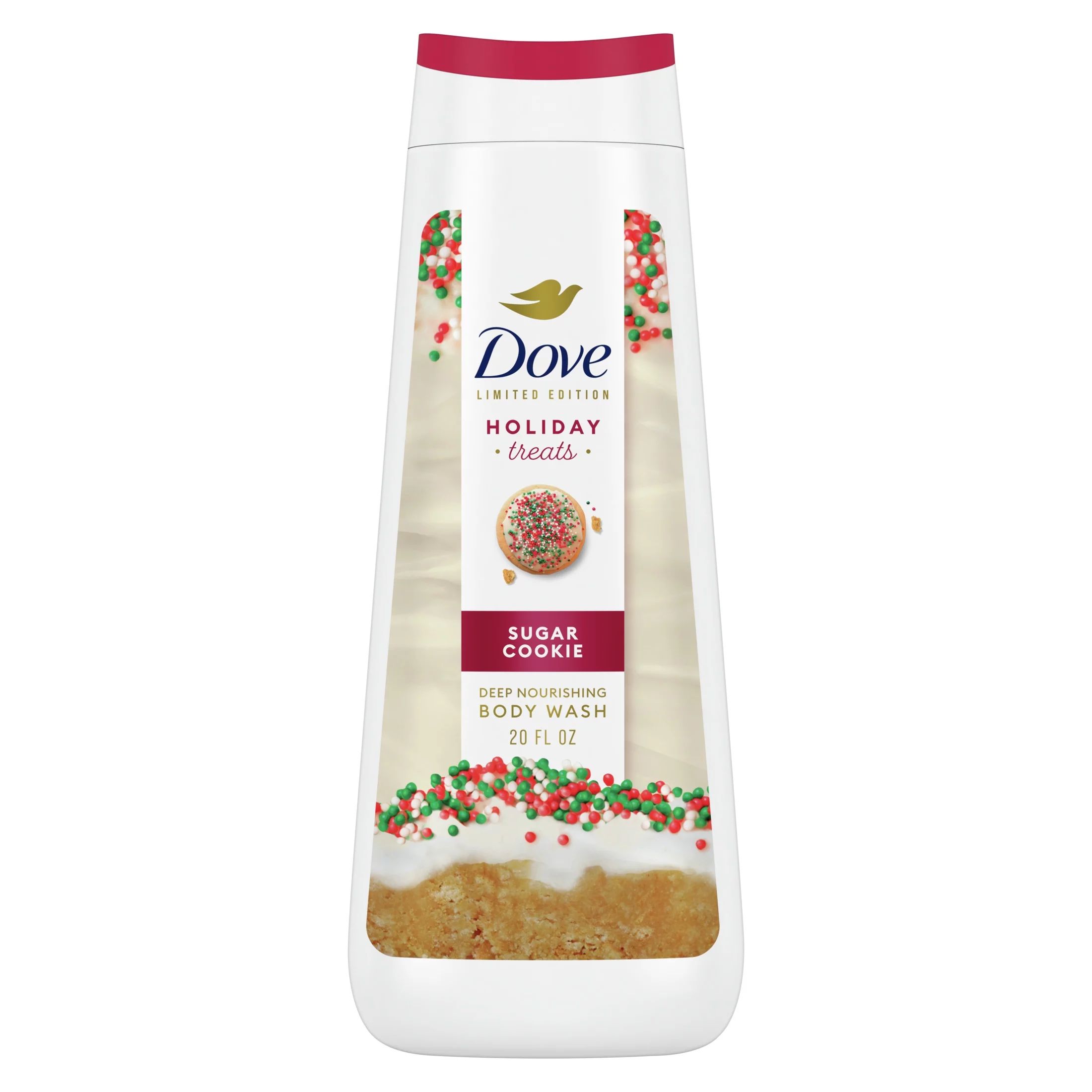 Dove Sugar Cookie Liquid Body Wash for Deep Nourishment Holiday Treats Limited Edition, 20 oz | Walmart (US)