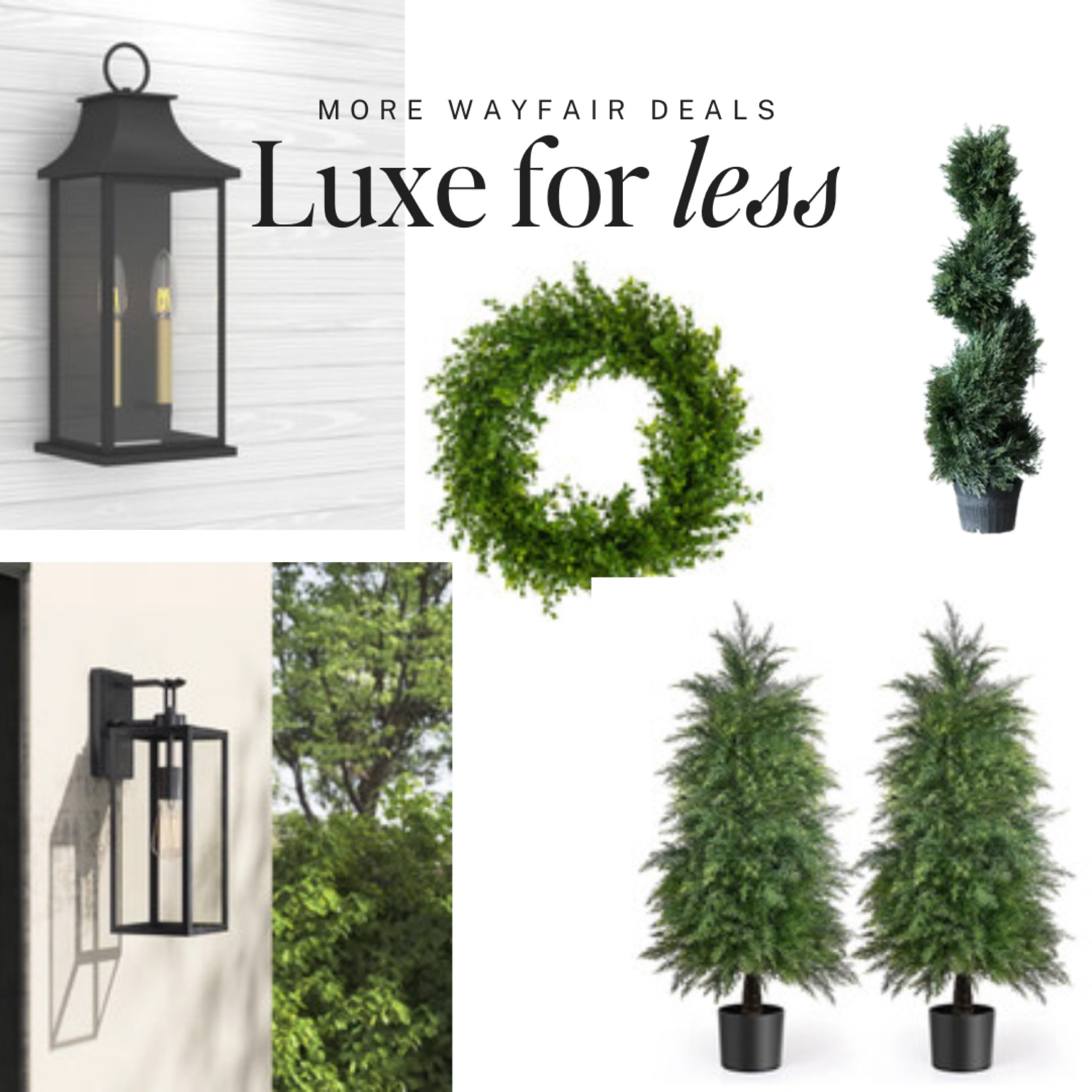 Wayfair Way Day front porch refresh. 

I love an instant transformation.  These classics will carry you through Halloween, Thanksgiving, Friendsgiving and Christmas. 

#wayfairfinds #wayfairdeals #wayfair #dealsandsteals. #homedecorinspo

Wayfair finds, front door decor, home decor sale, outdoor lights, chinoiserie, faux porch trees, blue and white, grandmillenial, patio, outdoor decor, front porch inspo

#LTKHome #LTKSaleAlert #LTKStyleTip