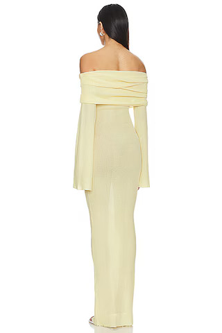 Galleria Maxi Dress in Butter | Revolve Clothing (Global)