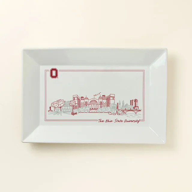 College Cityscape Tray, Ohio State University | UncommonGoods