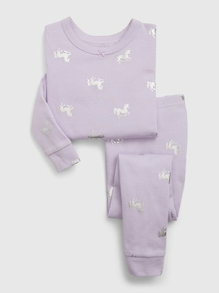 babyGap 100% Organic Cotton PJ Set | Gap (US)