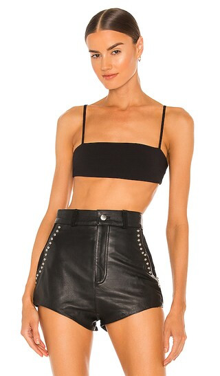 Tiago Micro Top in Black | Revolve Clothing (Global)