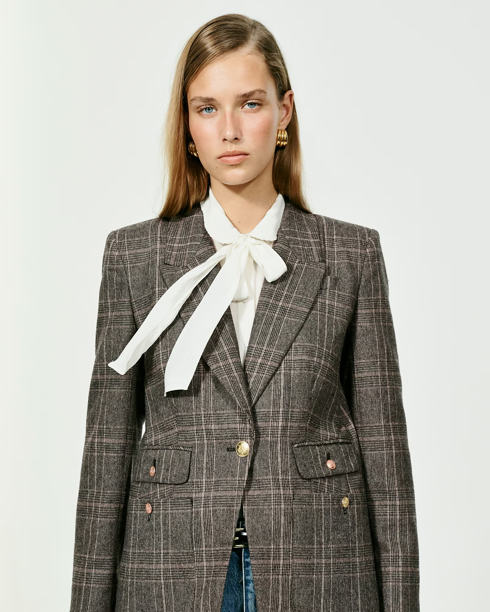 Vivienne blazer in plaid Italian wool blend | J. Crew US