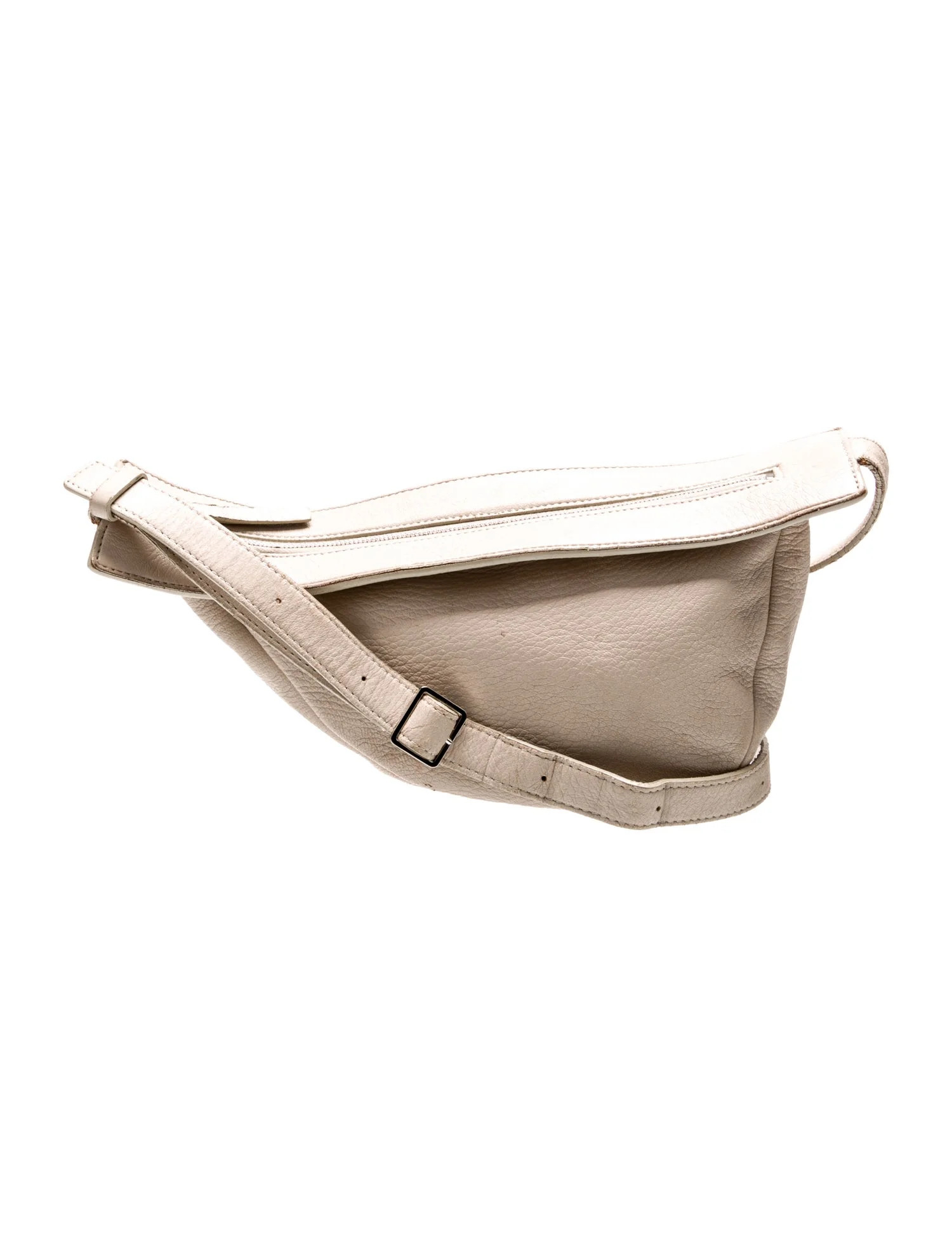 The Row Leather Slouchy Banana Small - Neutrals Shoulder Bags, Handbags - THR185377 | The RealRea... | The RealReal