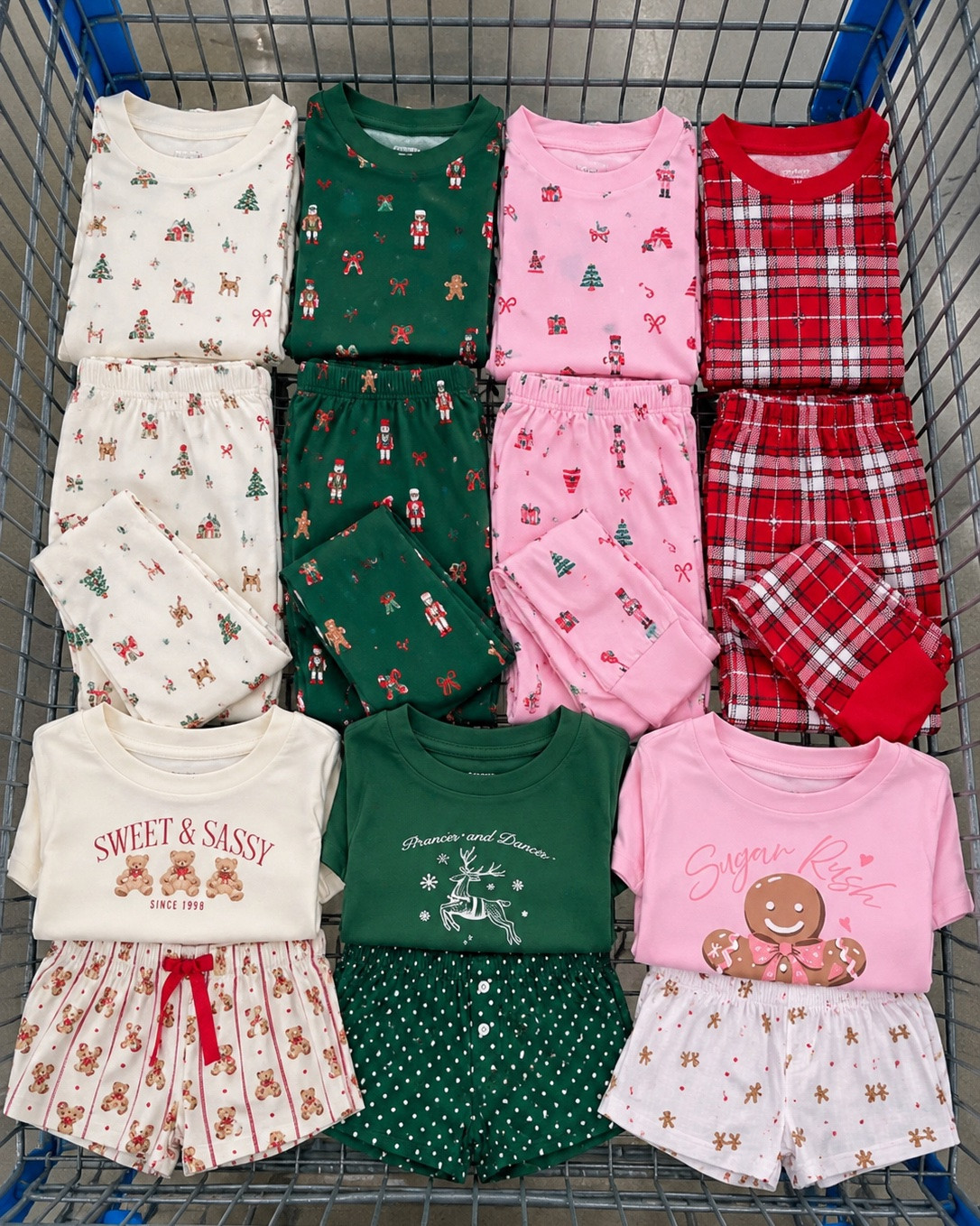 The cutest Christmas pajamas from Walmart!! (Swipe to see the 3-piece sets) 🎄🎄