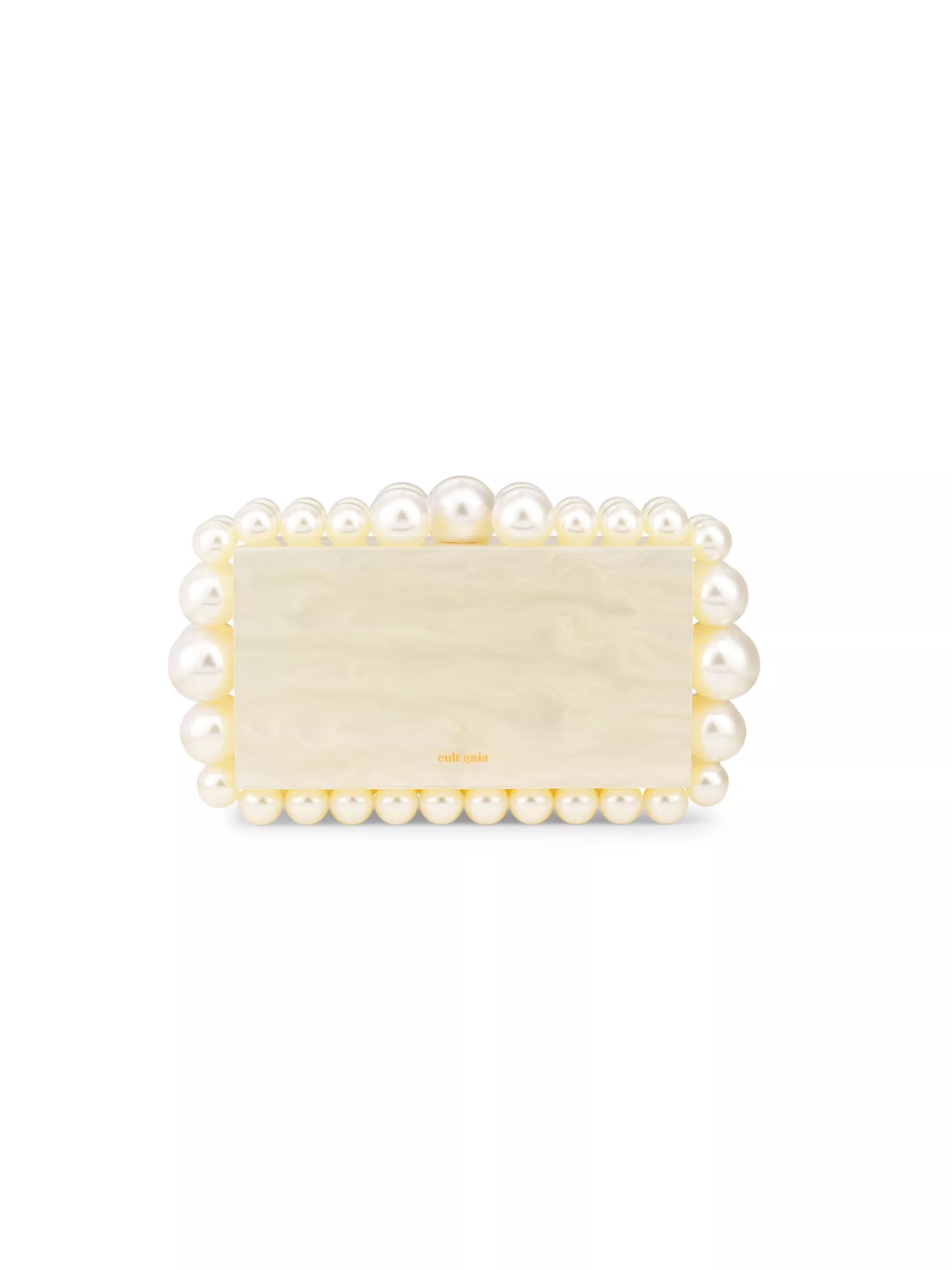 IvoryStyleIVORYPINKAll Clutches & PouchesCult GaiaEos Bauble Acrylic Box ClutchRating: 5 out of 5... | Saks Fifth Avenue