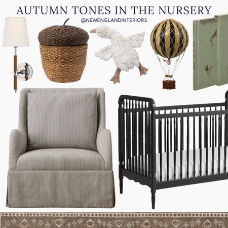 New England Interiors • Autumn Tones In The Nursery • Rug, Crib, Chair, Lighting, Book, Baby Decor & Accessories. 🧸🤎

TO SHOP: Click the link in bio or copy and paste this link in web browser.

#newengland #boymom #nursery #baby #polo #ralphlauren #autumn #fall #home #nurseryinspo

#LTKFind #LTKhome #LTKbaby