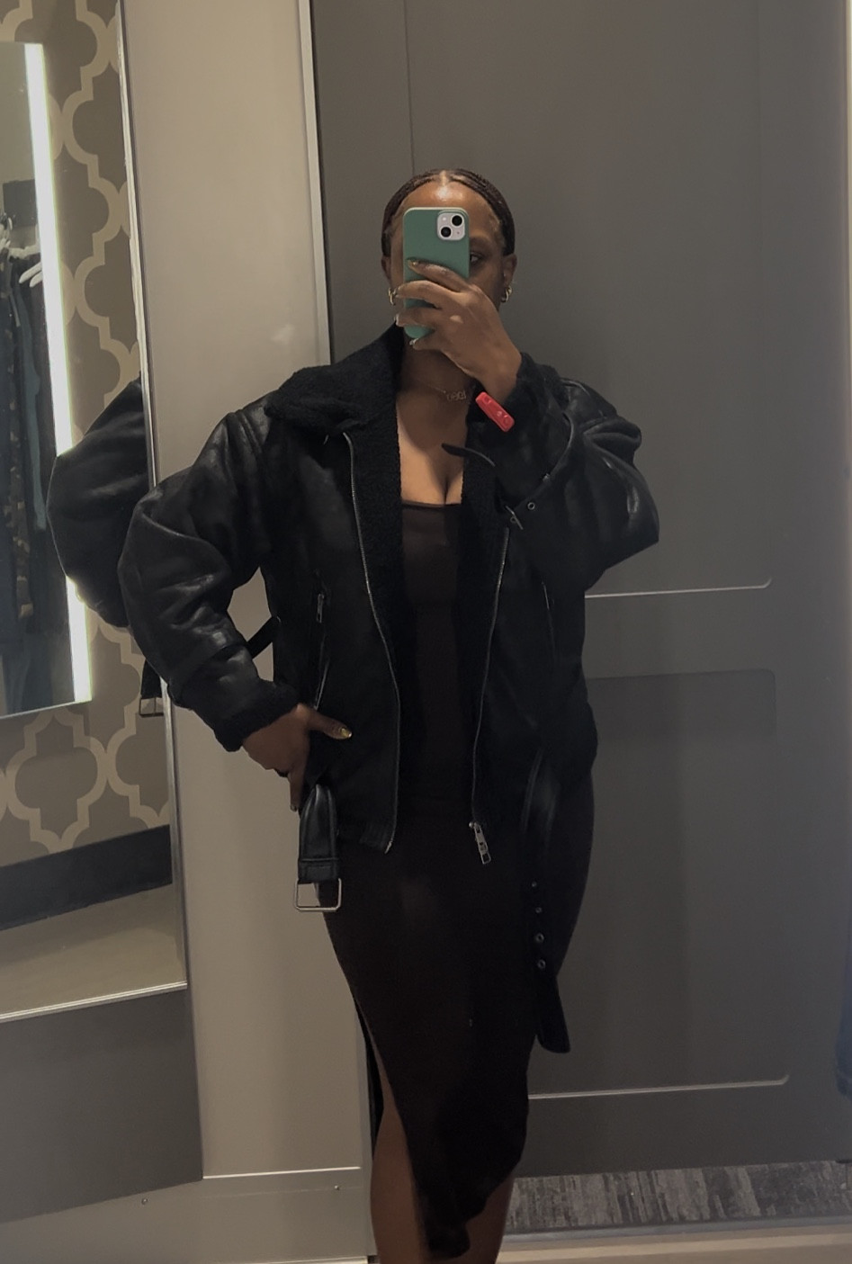 The perfect Shearling Aviator  jacket 

#LTKSeasonal #LTKFindsUnder100 #LTKHoliday