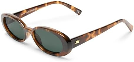 Le Specs. Outta Love Retro 90s Vintage Narrow Oval Sunglasses for Women and Men | Amazon (US)