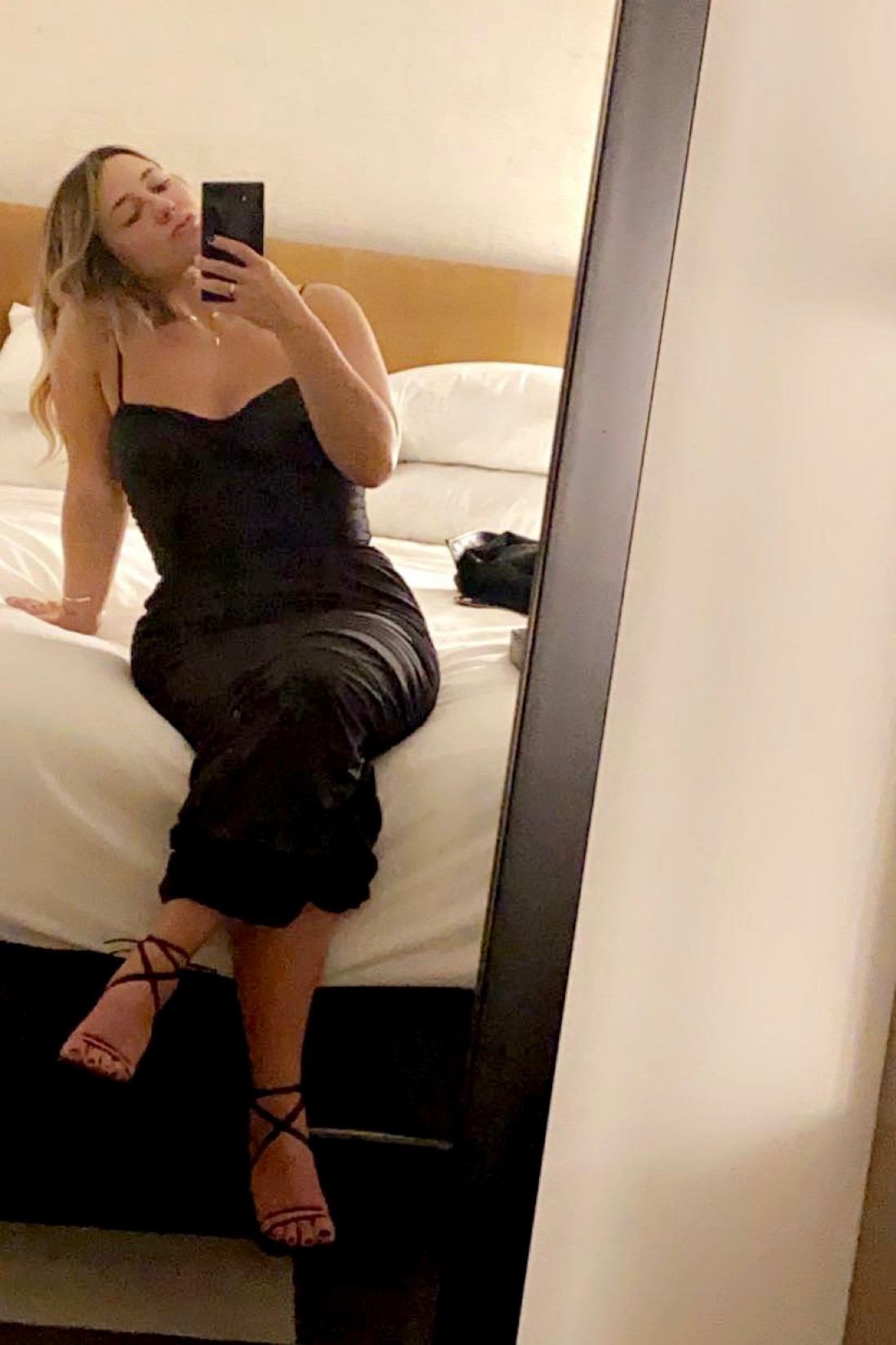 Hotel vibes post-black tie wedding guest  Perfect dress for a winter #weddingguest and SO affordable 

#LTKSeasonal #LTKstyletip #LTKunder50