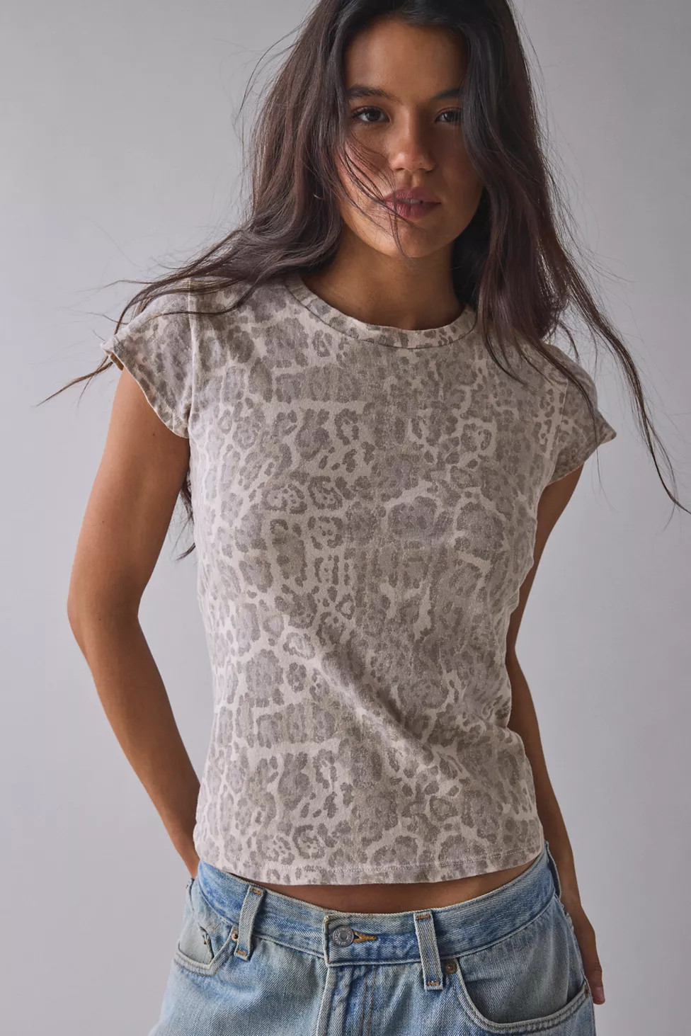 BDG Printed Short Sleeve Spill The Tee | Urban Outfitters (US and RoW)