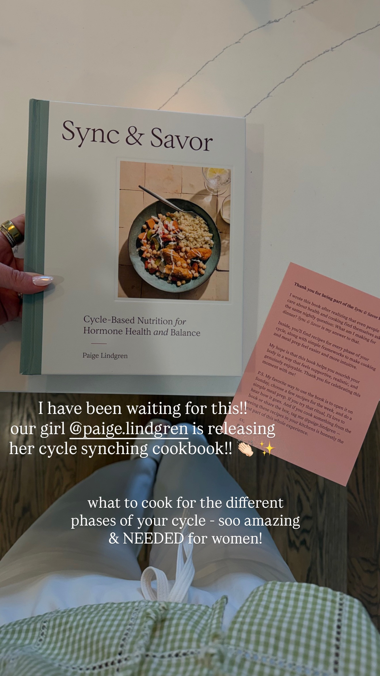 A book my friend launched! On Amazon & it’s for cycle synching in women 

#LTKselfcare #LTKSeasonal #LTKmorningroutine