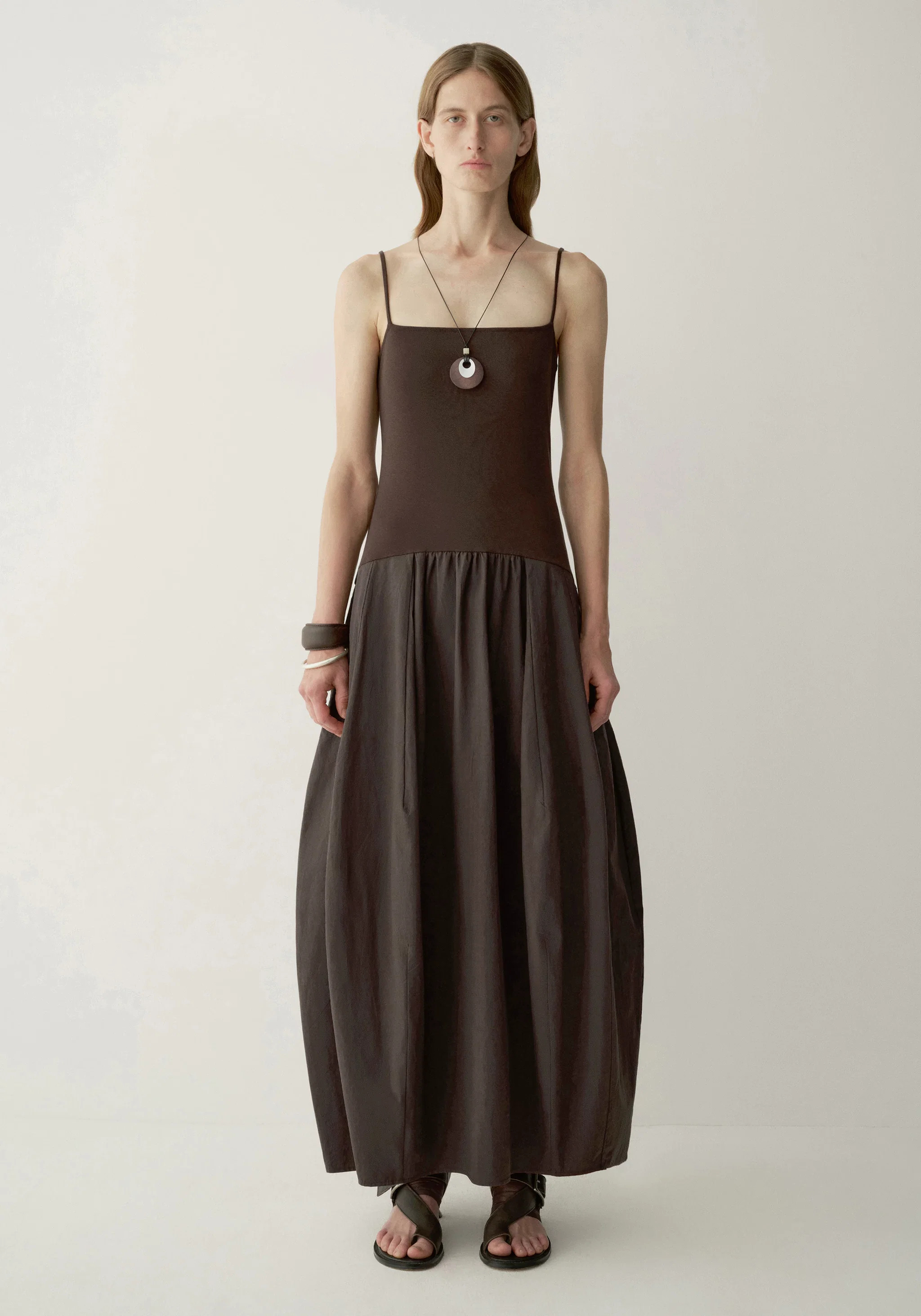 Bubble Cotton Dress | INSIS