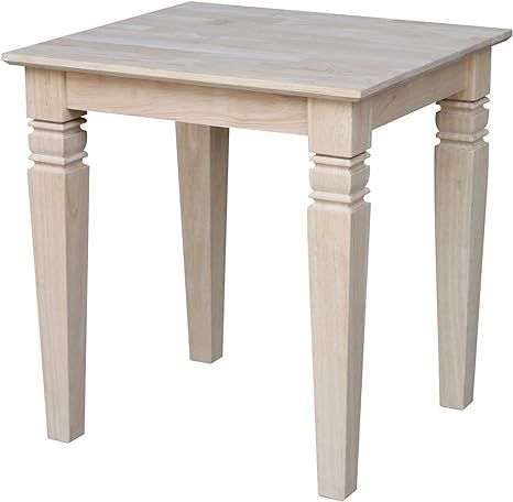 International Concepts Java End Table, Unfinished | Amazon (US)